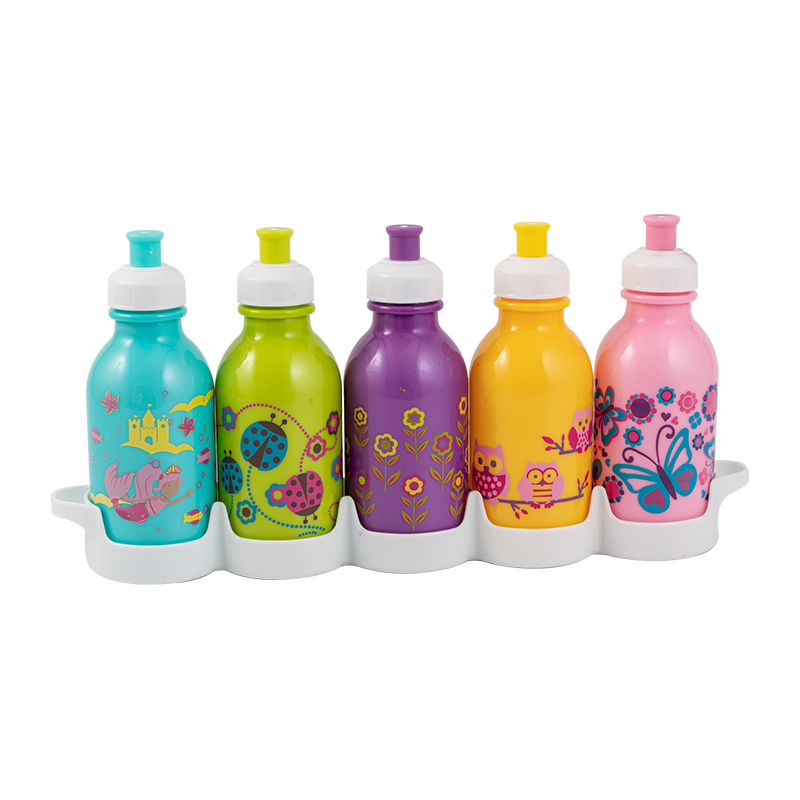 Plastic Bottle Cup-10oz Abs Push Buttom Bottle