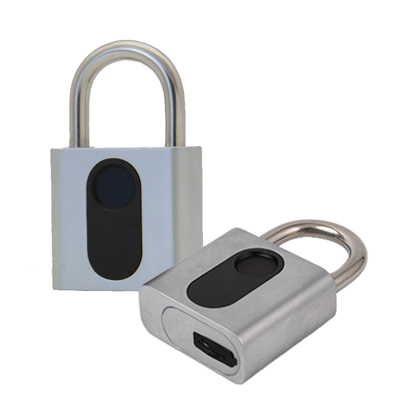 Fingerprint Bluetooth Round Padlock